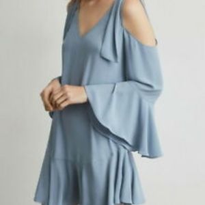 Bcbg Maxazria Ellyson Cold Shoulder Knot Dress NWT